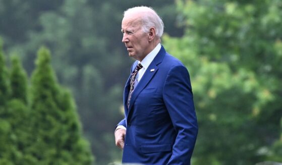 Former President Joe Biden arrives Saint Joseph on the Brandywine Catholic Church for a memorial mass on the 10th anniversary of the death of the President's son Beau Biden in Wilmington, Delaware on May 30, 2025.