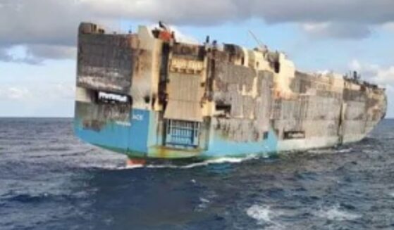 The Morning Midas has sunk, carrying thousands of cars, including many electric vehicles with toxic components, to the ocean floor.